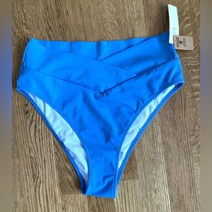 NEW VICTORIA’S SECRET PINK HIGH WAIST SWIM BIKINI BOTTOM